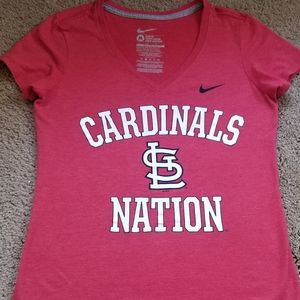 Nike St Louis Cardinal v neck